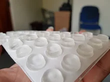 KAK 30-80 Uds Auto adhesivo de silicona almohadillas de muebles de gabinete de parachoques de goma amortiguador de protección de Hardware de muebles