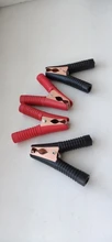 Hot Car Alligator Clips Battery Clamps Crocodile Clip 100A Red+Black