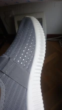 Zapatos informales de malla para mujer, zapatillas planas informales, deportivas, color blanco
