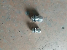 Cable impermeable glándula conector IP68 chapados en níquel latón Cable métrica M8 M10 M12 M14 M16 M18-M36 18-25mm para 4-8mm Cable