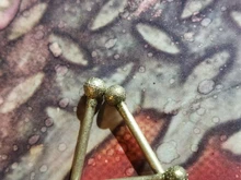 5 uds 0,5mm-12mm Bola de diamante Bit de broca rebabas/2,35/3mm vástago de vidrio tallado