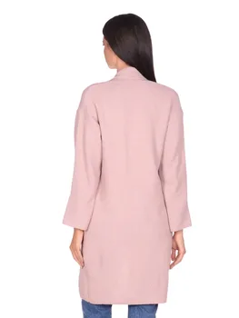 

Cardigan women pink with pockets Provence warm fashion autumn winter 2020