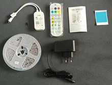 Diode-Tape Strip-Light Ribbon-Adapter Luces LED 2835LED Phone-App-Remote WIFI 5050 Rgb