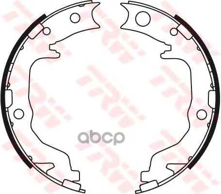 Колодки Барабанные Chrysler Sebring(Js), Dodge Caliber, Jeep Compass Gs8783 TRW/Lucas арт. GS8783