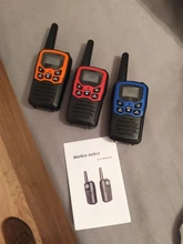 Walkie-talkies para niños, radio bidireccional de largo alcance de 5 millas, 22 canales, regalo para familia, juego de aventura al aire libre