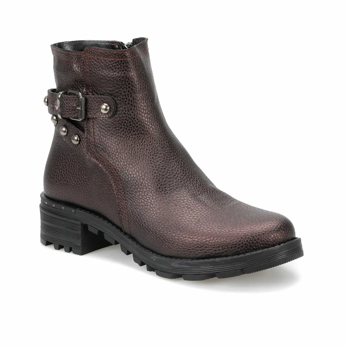 FLO BELGI31Z Бордовые женские сапоги BUTIGO