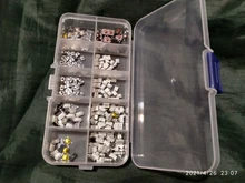 Interruptor de botón táctil para llaves de Control remoto de coche, 10 tipos, 250 Uds.