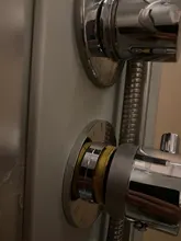 1 Way Output Thermostatic Brass Shower Faucets Wall Mounted Cold&Hot Water Mixing Valve