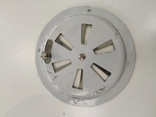 Rejilla de aire redonda de acero inoxidable, cubierta de rejilla de apertura de perilla lateral, rejillas de ventilación de barco marino, orificios de ventilación, 4 /5 pulgadas, novedad