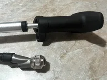 Bike Fork Air-Shock-Pump High-Pressure Mountain-Bicycle Rear-Suspension 300psi GIYO Lever--Gauge