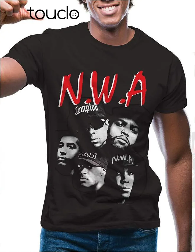 

N.W.A Hip Hop nwa Vintage 100% Cotton Short Sleeves Graphic T Shirts.