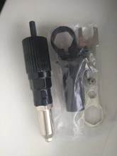 Pistola para tuercas de remaches eléctrica profesional, accesorios de extracción de núcleo, adaptador de taladro de pistola de remachado inalámbrico, herramientas de tuerca de inserción