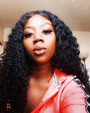 Wigirl-pelucas de cabello humano con malla Frontal para mujer Peluca de cabello humano brasileño con ondas profundas de 28 a 30 pulgadas, rizadas con agua, cierre 4x4, color negro