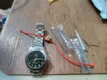 Correa de reloj de acero inoxidable, 18mm, 20mm, 22mm, 24mm, correa de reloj de extremo curvado, hebilla de doble bloqueo, correa de muñeca de repuesto