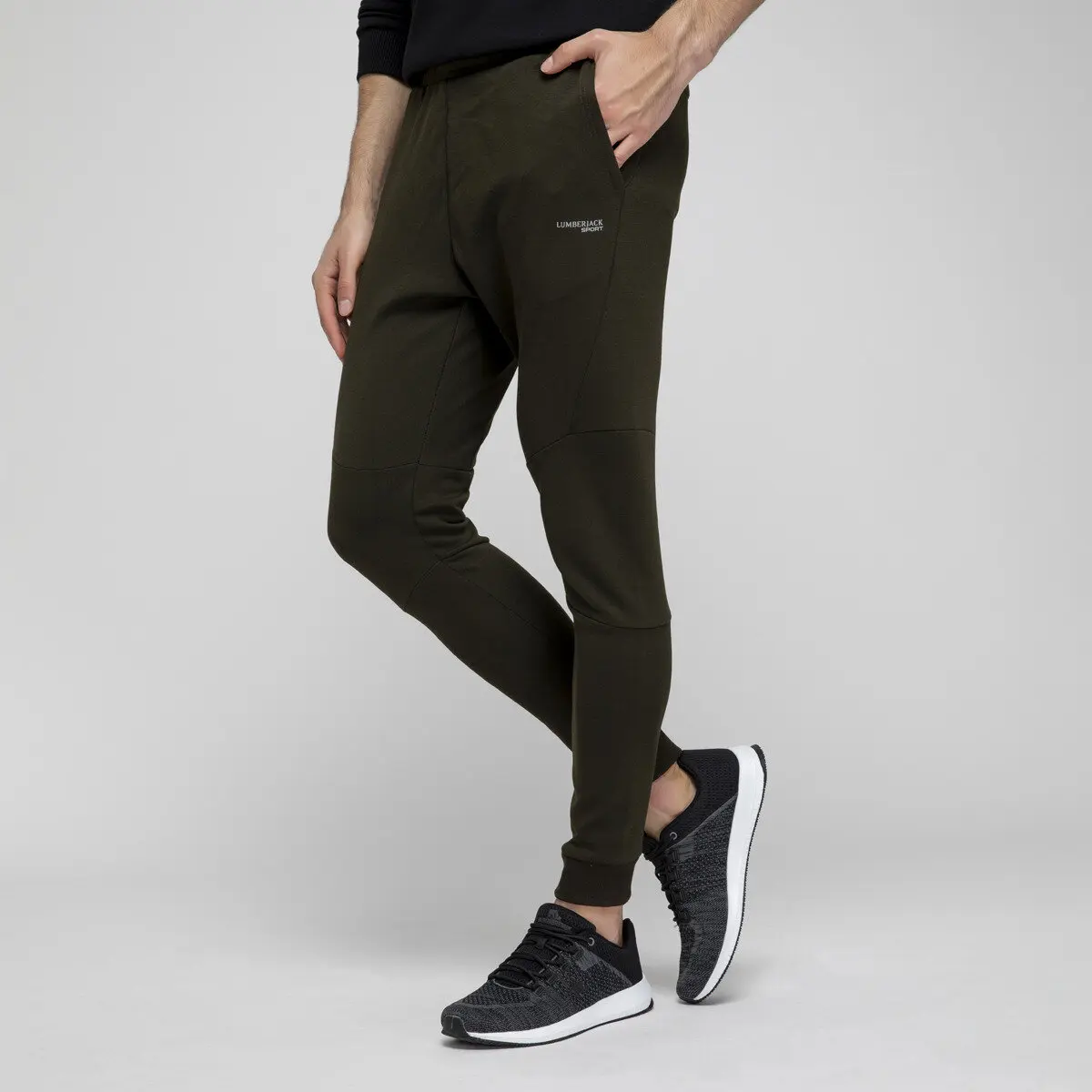 FLO черные брюки хаки мужские Pantalon LUMBERJACK