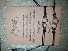 Charmsmic-Pulseras con amuleto de 8 signos, Color plateado, Estilo Vintage, para amantes amigos, chicas y mujeres