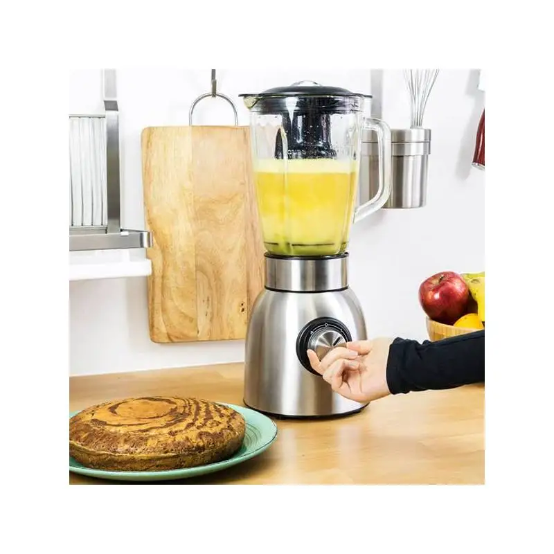 Glass blender Cecotec Power Titanium 1250 1,8 L 1250W steel