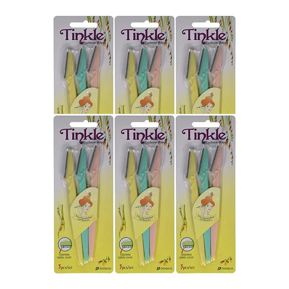 6 sets Бритва для бровей - Color: 6 sets