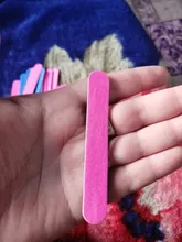 Mini limas 20 piezas para uñas, herramientas de manicura, limas artificiales, desmaquillantes desechables para cutículas, callos de media luna delgados