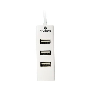 

3-Port USB Hub CoolBox HUBCOO190 White