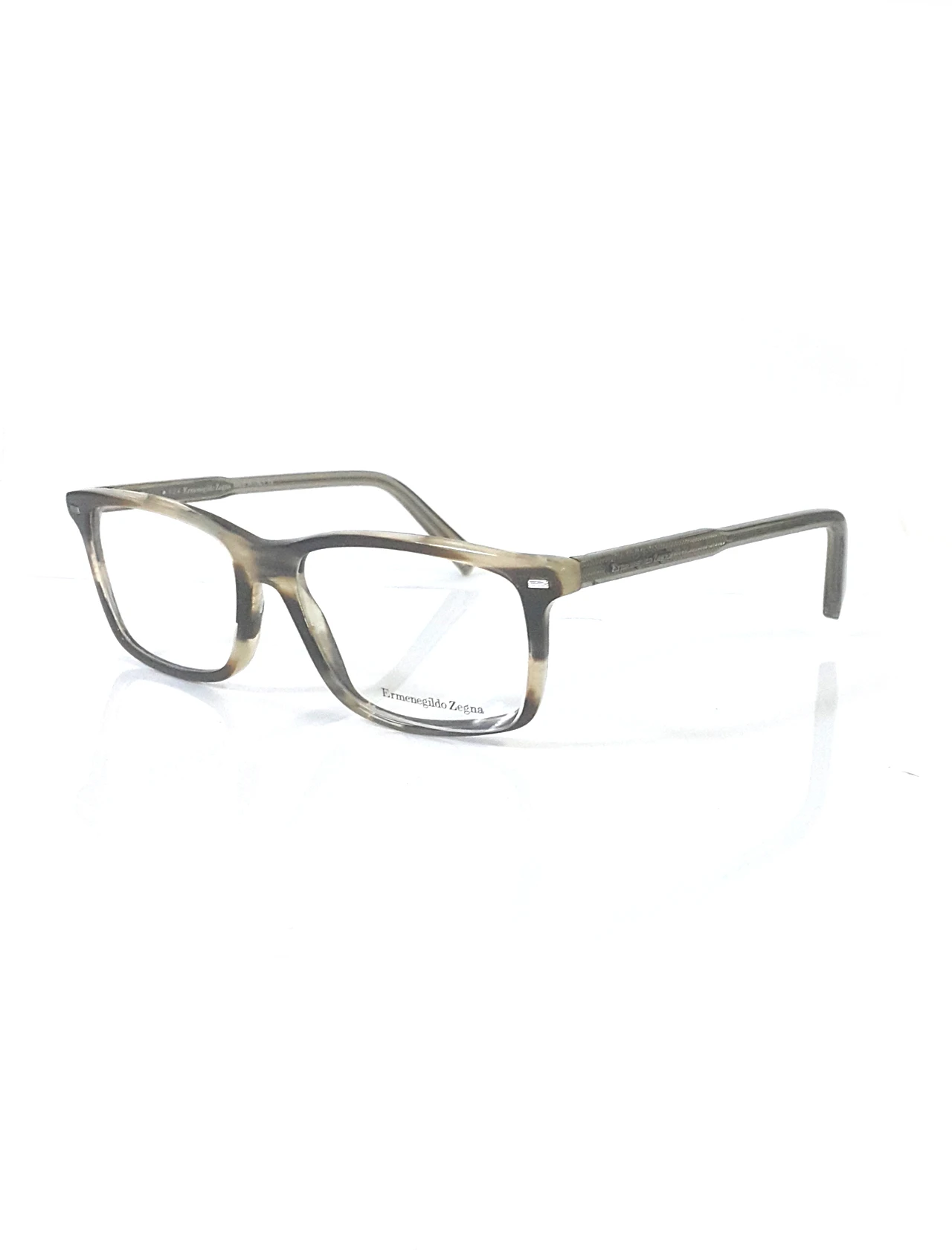 

Markamilla Unisex Reading Glasses Frame Demo Glasses Eyewear Transparent High Quality Women MenErmenegildo Zegna EZ 5008 062