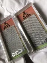 MASSCAKU-extensiones de pestañas prefabricadas, 16 líneas, volumen ruso, 2d/3d/4d/5d/6d, Tallo largo