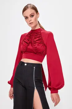 

Trendyol Drape Detail Bluz TPRAW20BZ0429