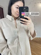 Msfancy-Conjunto de dos piezas de verano para Mujer, conjunto de pantalones cortos de 2021 algodón, camisa holgada Vintage Bohemia, pantalones cortos de cintura alta