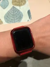 Para carcasa de reloj Apple 44mm 40mm Watch cuero, iWatch 42mm 38mm amortiguador suave TPU Protector apple watch Serie 6 5 4 3 SE Accesorios