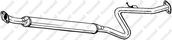 Глушитель Средняя Часть Mazda Mx-6/Xedos, 283-377 Bosal арт. 283-377