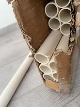 Soporte de fondo para fotografía de recién nacido, caseta de tubería de PVC para sesión de fotos de bebé para estudio Flokati, atrezos para fotografía de bebés, cesta de accesorios