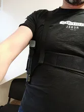 Soporte Universal oculto para pistola, funda de hombro para Rifle, para Glock 17 19, equipo de caza al aire libre