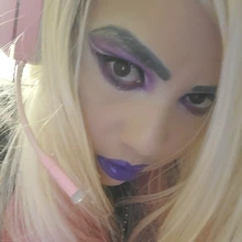 L-Email Wig Blonde Ahri Cosplay Synthetic-Hair KDA Baddest Heat-Resistant with LOL Ears