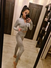 Sin las mujeres Yoga de Mujer Deporte trajes desgaste correr ropa de mujer ejercicio deporte Yoga traje de manga larga yoga ropa conjunto de yoga ropa deportiva mujer gym conjunto yoga ropa deporte mujer fitness