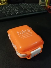 Caja de primeros auxilios plegable para el hogar, Mini bolsa de almacenamiento de medicamentos, para viaje, 8 enrejados