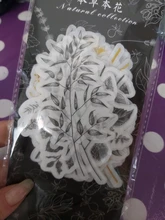 Diario Vintage decorativo, 60 hojas/paquete, diario dorado, Calaveras, flores, pegatinas de plantas, álbum de recortes, papelería de escamas