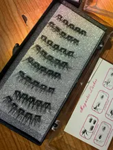 Conjunto de pestañas postizas magnéticas largas 3D de visón, pestañas postizas gruesas naturales magnéticas, 5 unidades