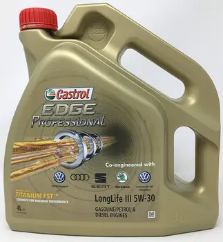 

Castrol Edge Professional 5W30 longlife III Synthetic Car motor oil 4L
