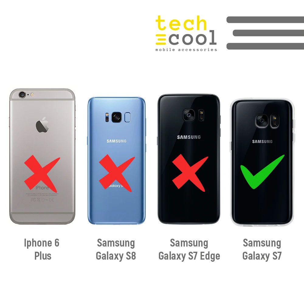 FunnyTech®Силиконовый чехол для Samsung Galaxy S7 l minipictures цвета vers.1|Бамперы| |