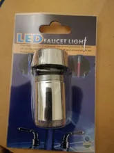 Zhangji Baño Led grifo aireador movido por agua ducha LED grifo Luz de ahorro de agua de la cocina de aireador 1/3/7 5 color elección