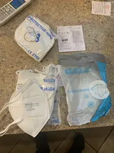 Máscara FFP2 protectora Facial, Mascarillas de filtración contra la gripe, kn95, 100 Uds., envío rápido desde España