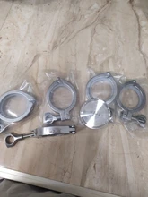 Tri-Clamp Ferrule Stainless-Steel Sanitary Clover SS304 10PCS 5PCS 