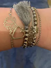 Pulsera bohemia de 30 estilos para mujer, mapa de estrellas de concha de loto, piña, corazón, piedras naturales, tipo cadena, joyería