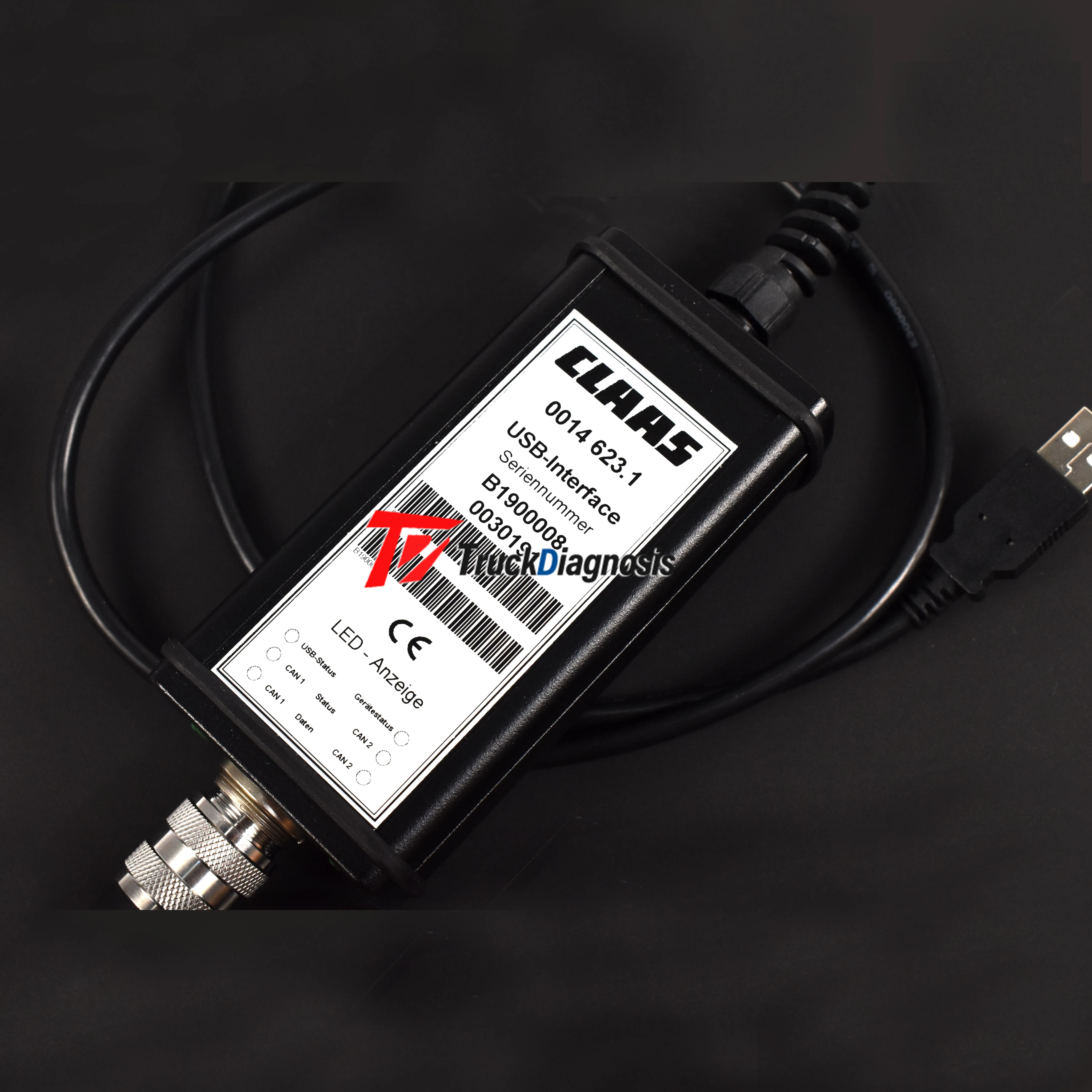 

Agriculture tractor Truck diagnostic tool for CLAAS DIAGNOSTIC KIT (CANUSB) MetaDiag for CLAAS Diagnostic System CDS