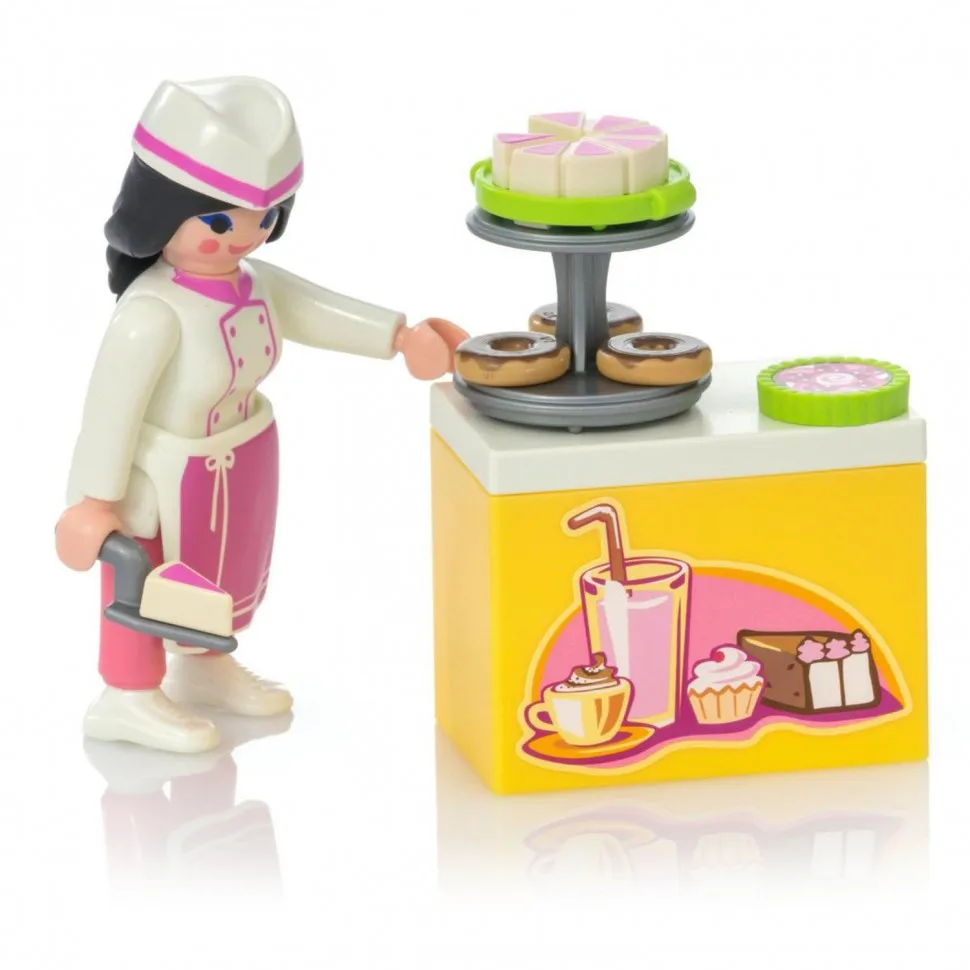 Diseñador Playmobil Chef confectioner 9097pm|Bloques| - AliExpress