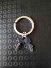 LLavero de acero inoxidable con grabado personalizado para niños y niñas, joyería con nombre, fecha, familia