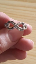 Anillo de Plata de primera ley con forma de corazón para mujer, sortija, Plata esterlina, Circonia cúbica, zirconia, circonita, zirconita, zirconita, 8 formas