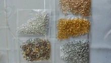 200 unids/lote 4 5 6 7 8 9 10mm saltar anillos conectores de anillos partidos para Diy joyería encontrar haciendo accesorios suministros al por mayor