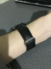 Correa de cuero de alta calidad para iWatch 40mm 44mm, correa de una sola vuelta para Apple watch 42mm 38mm Series 1 2 3 4 5 6 se