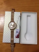 Shengke-relojes de cristal de lujo para mujer, reloj de pulsera de cuarzo de diseño Original, creativo, femenino